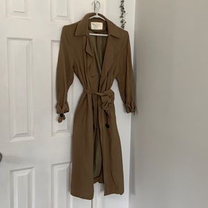 Zara wrap trench